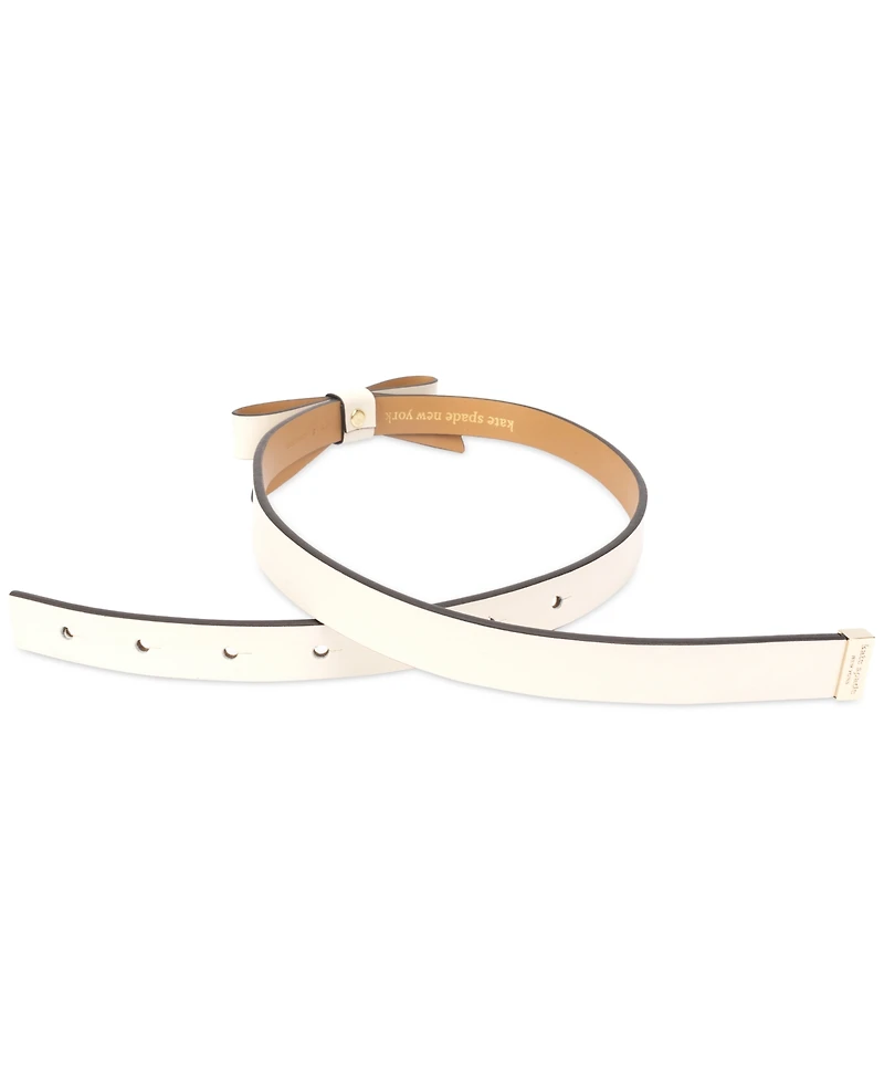 kate spade new york Women's 19mm Bow Belt