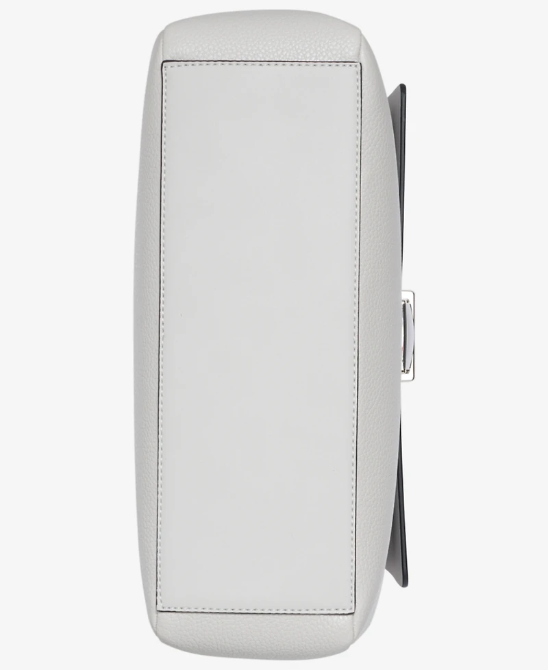 Calvin Klein Clove Push-Lock Triple Compartment Tote Bag