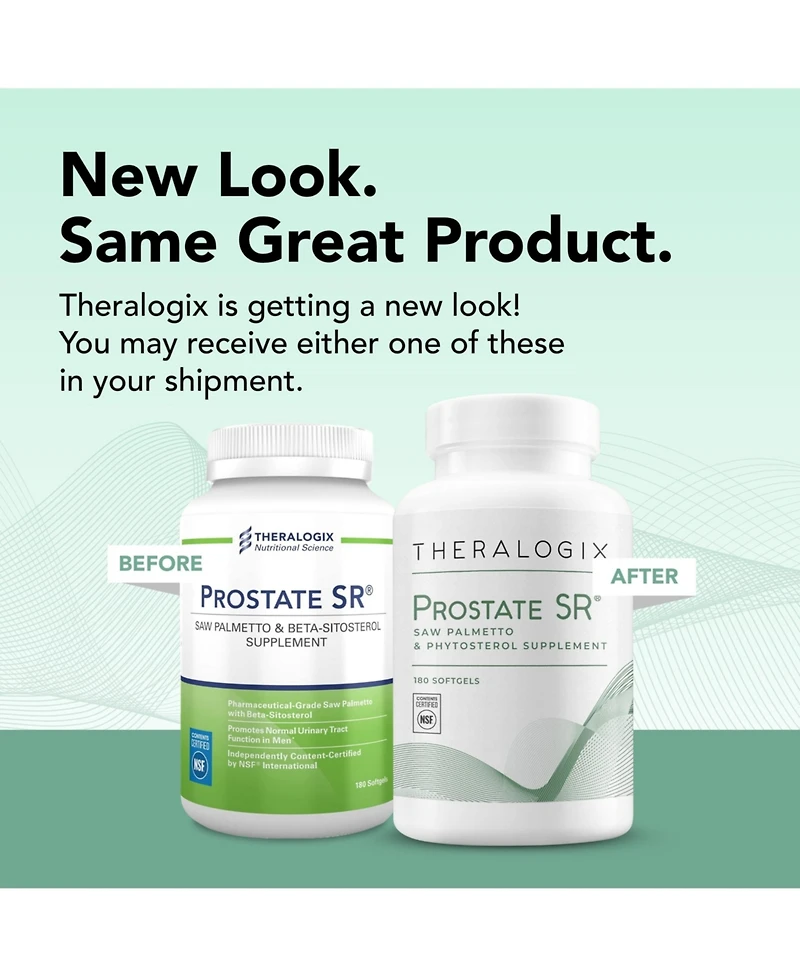 Theralogix Prostate Sr Saw Palmetto & Beta-Sitosterol Supplement