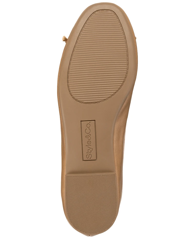 Style & Co Women's Monaee Bow Slip-On Ballet Flats, Created for Macy's