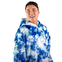 The Bare Homey - Adult Wearable Blanket Sherpa Side Pockets