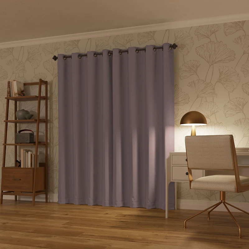 Oslo Theater Grade Extreme 100% Blackout Grommet Curtain Panel