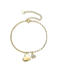 Gigi Girl Chic Kids .925 Sterling Silver White Cubic Zirconia Adjustable Bracelet
