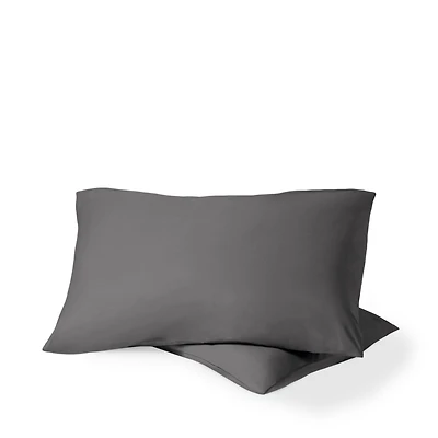 Bare Home Organic Cotton Percale Pillowcase Set Queen