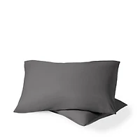 Bare Home Organic Cotton Percale Pillowcase Set Queen