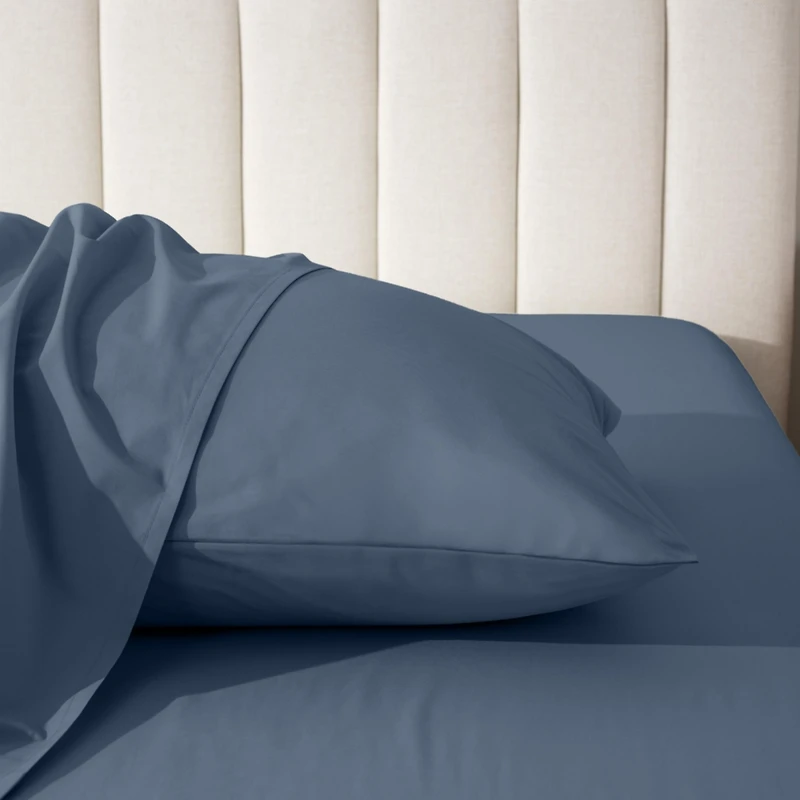 Bare Home Organic Cotton Percale Pillowcase Set Queen