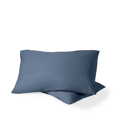 Bare Home Organic Cotton Percale Pillowcase Set Queen