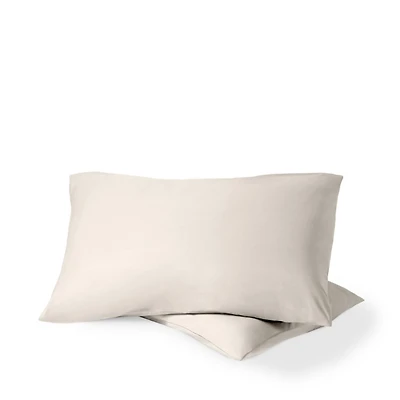 Bare Home Organic Cotton Percale Pillowcase Set Queen