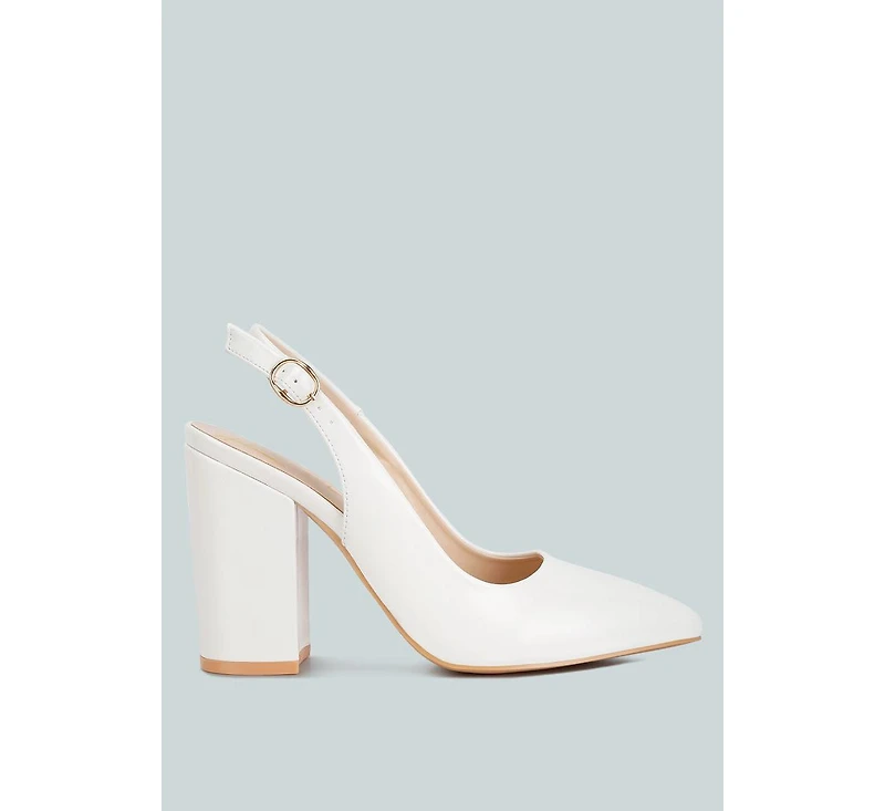 Womens dalaney slingback high block sandals
