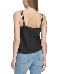 Dkny Jeans Women's Pullover Strappy V-Neck Camisole - Blk