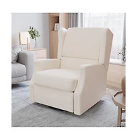Abby 3-In-1 Wingback Manual Recliner Rocker Swivel Glider Chair