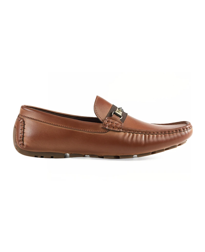 Guess Men's Aarav Moc Toe Slip On Driving Loafers