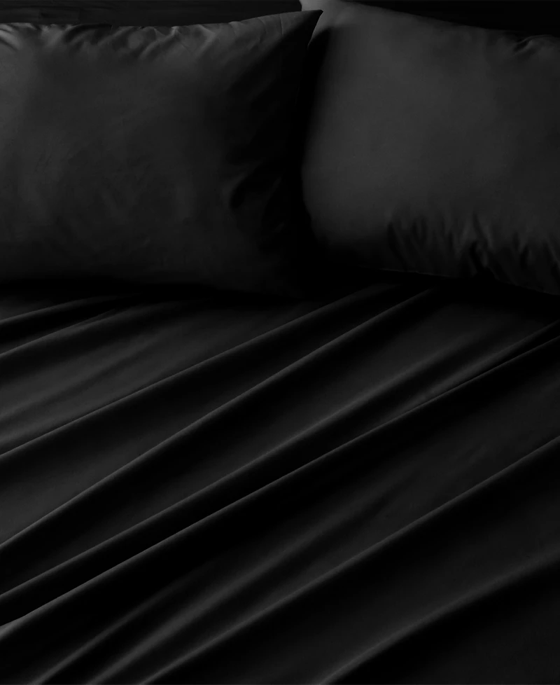 Premium Comforts Solid Microfiber Ultra Soft -Pc. Sheet Set