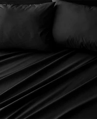 Premium Comforts Solid Microfiber Ultra Soft -Pc. Sheet Set