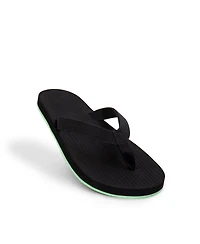 Indosole Men's Men s Flip Flops Sneaker Sole