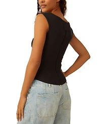 Free People Women's Hummingbird Square-Neck Tank Top
