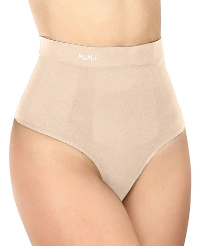MeMoi Women's High-Waist Sculpting Thong Shapewear