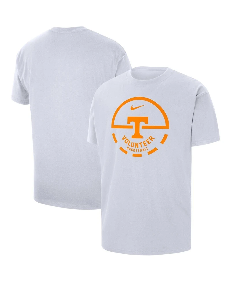 Men's Nike White Tennessee Volunteers Free Throw Basketball T-shirt