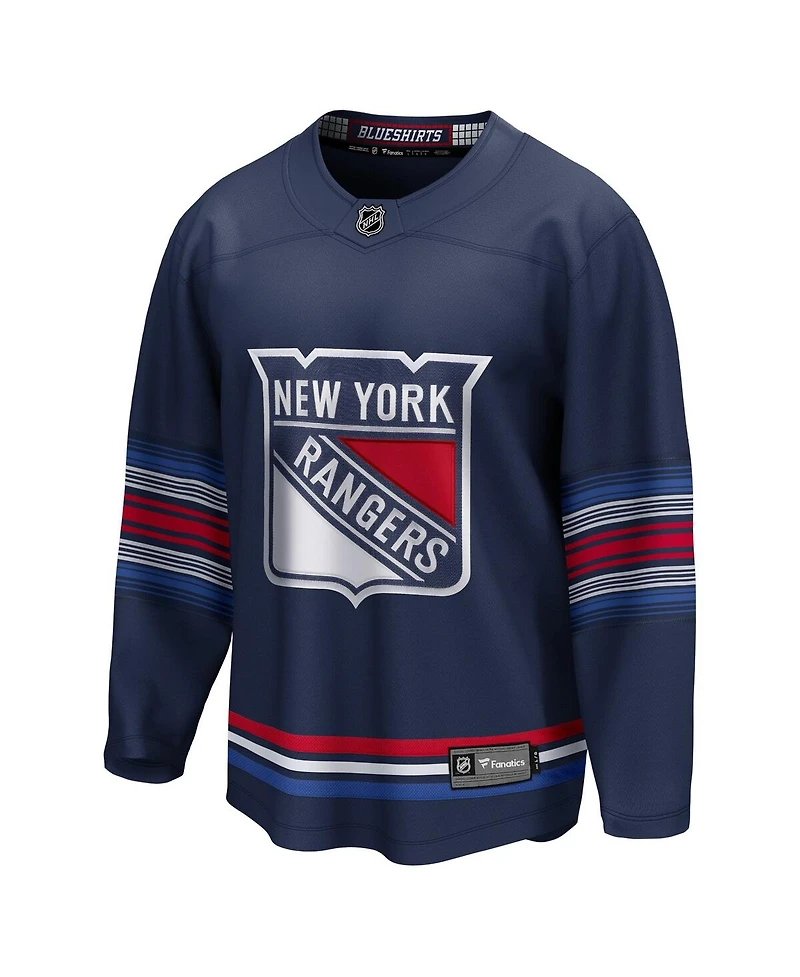 Men's Fanatics Navy New York Rangers Alternate Premier Breakaway Jersey