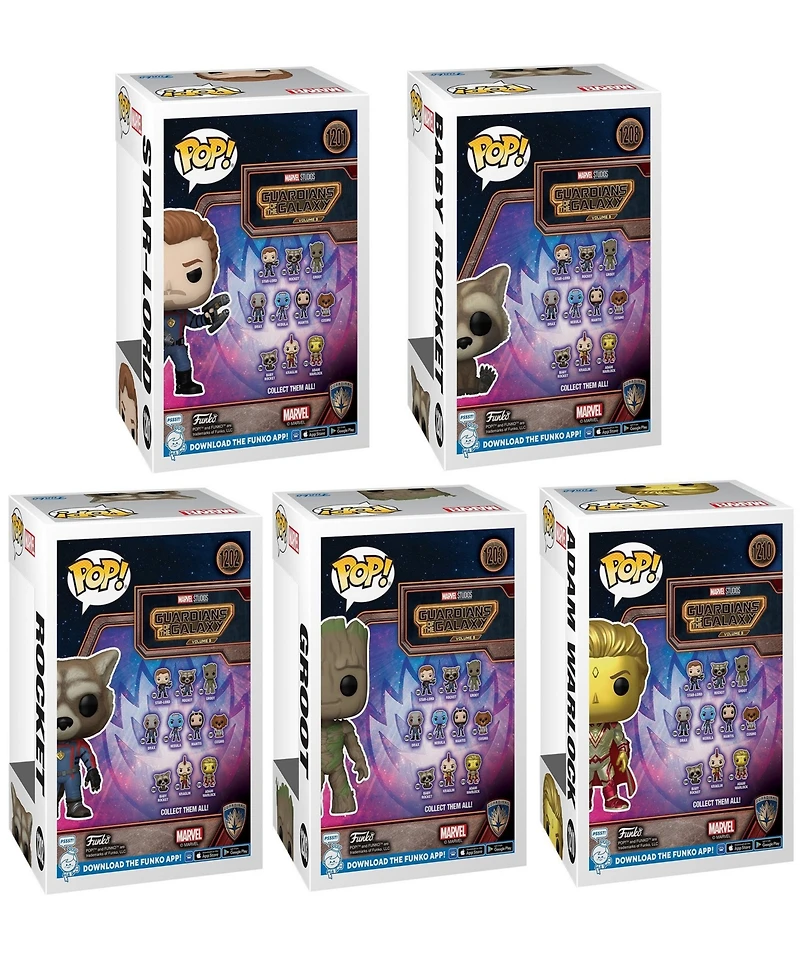 Funko Pop Movies Guardians of the Galaxy Collectors Set