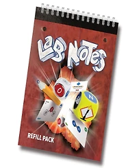 Greater Than Games Lab Notes Chem-Lab Roll Write Game