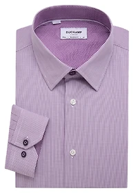 Duchamp London Men's Micro Gingham Dress Shirt