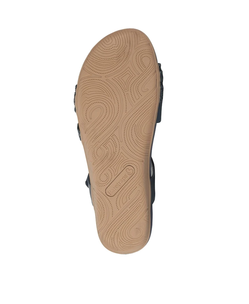 Baretraps Women's Jalen Asymmetrical Flat Sandals