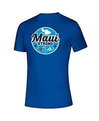 Men's adidas Royal Kansas Jayhawks Maui Strong Creator T-shirt