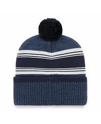 Men's '47 Brand Navy Dallas Cowboys Fadeout Cuffed Knit Hat with Pom
