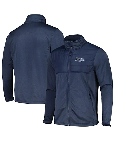 Men's Dunbrooke Heather Navy Tampa Bay Rays Explorer Full-Zip Jacket
