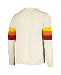 Men's American Needle Cream Bronco McCallister Pullover Sweater