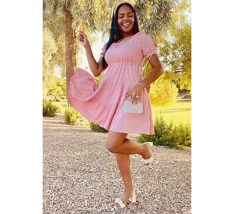 Womens Noie Ruched Strap Block Heel Sandals