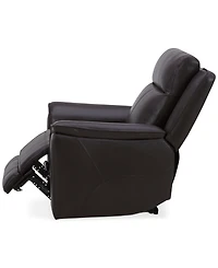 Addyson 41" Zero Gravity Leather Recliner with Power Headrest, Created for Macy's