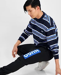 Hugo by Boss Men's Relaxed-Fit Logo-Print Jogger Pants