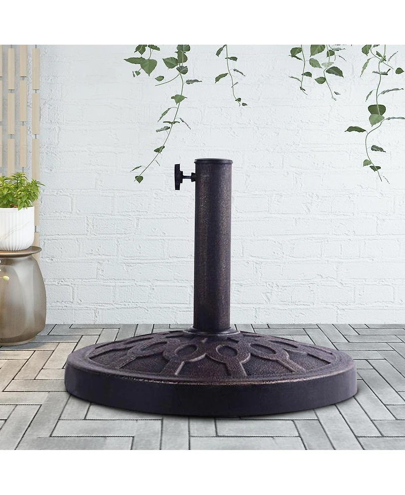 18 Inches Heavy Duty Outdoor Patio Market Umbrella Base