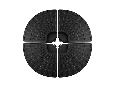 4 Plate Umbrella Base Stand for Patio