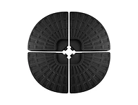 4 Plate Umbrella Base Stand for Patio
