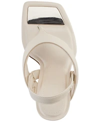 Dkny Women's Ranae Square-Toe Slingback Dress Sandals