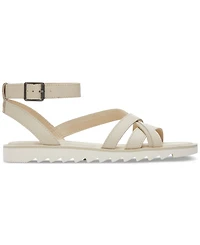 Toms Women's Rory Ankle-Strap Flat Tread Sandals