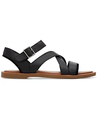 Toms Women's Sloane Strappy Side-Buckle Flat Sandals