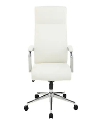 Office Star 48" Fabric, Chrome High Back Manager's Chair