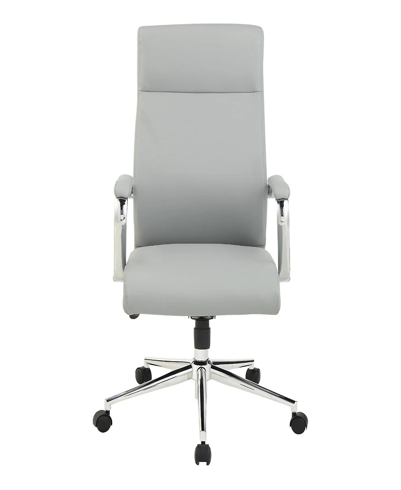 Office Star 48" Fabric, Chrome High Back Manager's Chair