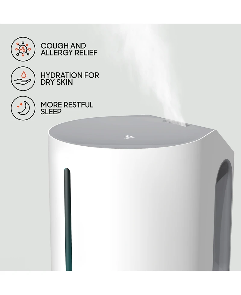 Sharper Image Mist 8 Ultrasonic Lighted Touch-Control Humidifier