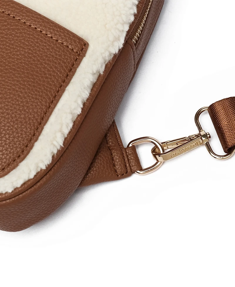 Like Dreams Maxy Sherpa Sling bag Crossbody