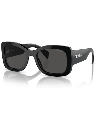 Prada Lettering Oval Women's Sunglasses, Pr A08S