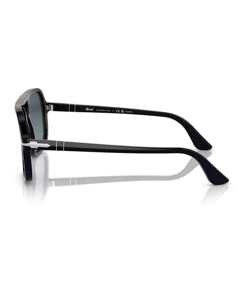Persol Men's Polarized Sunglasses, Gradient PO3328S