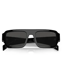 Prada Low Bridge Rectangular Men's Sunglasses, Pr A05SF