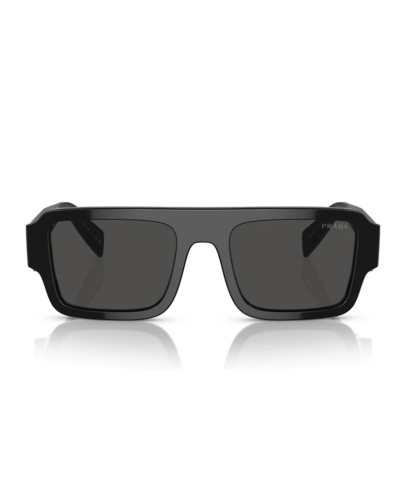 Prada Low Bridge Rectangular Men's Sunglasses, Pr A05SF