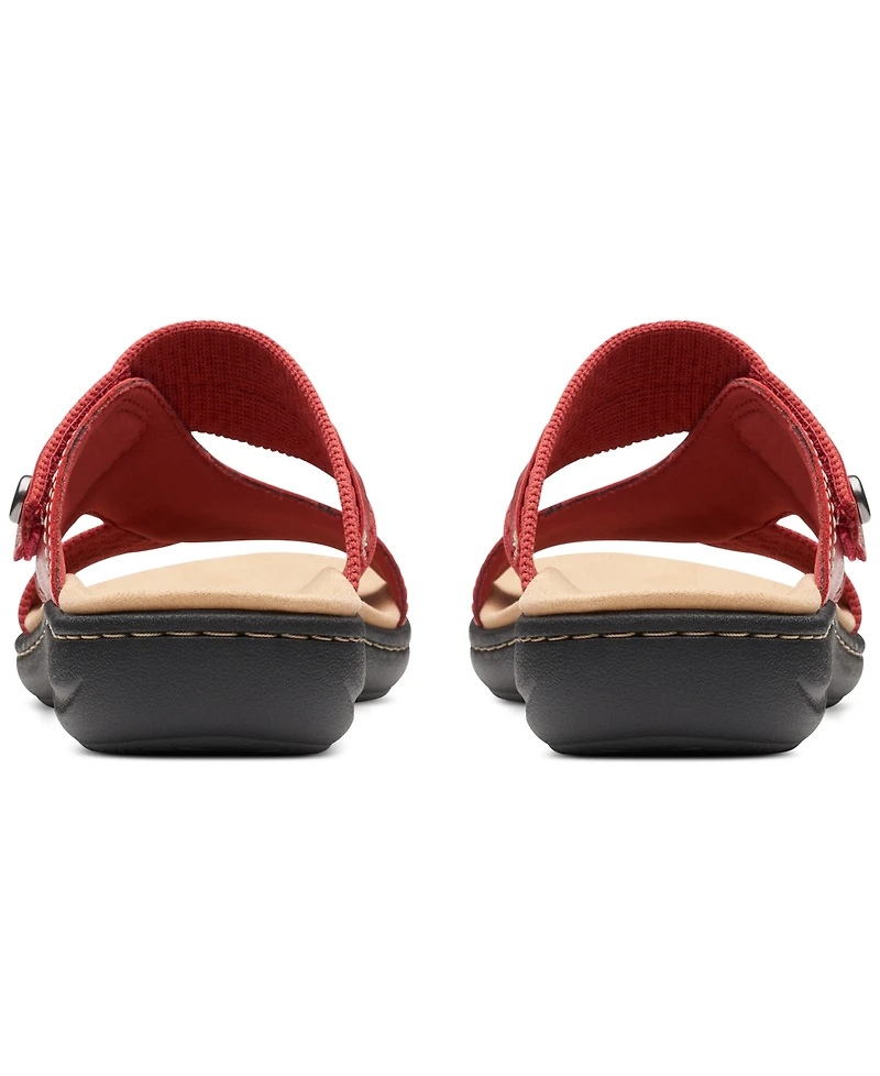 Clarks Laurieann Cara Platform Slide Sandals