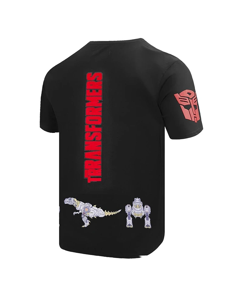 Men's and Women's Freeze Max Black Transformers Grimlock T-shirt